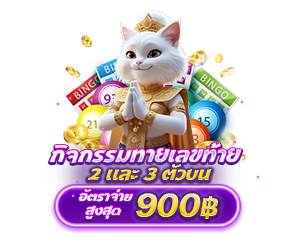 กิจกรรมทายเลขท้าย 2 และ 3 ตัวบน